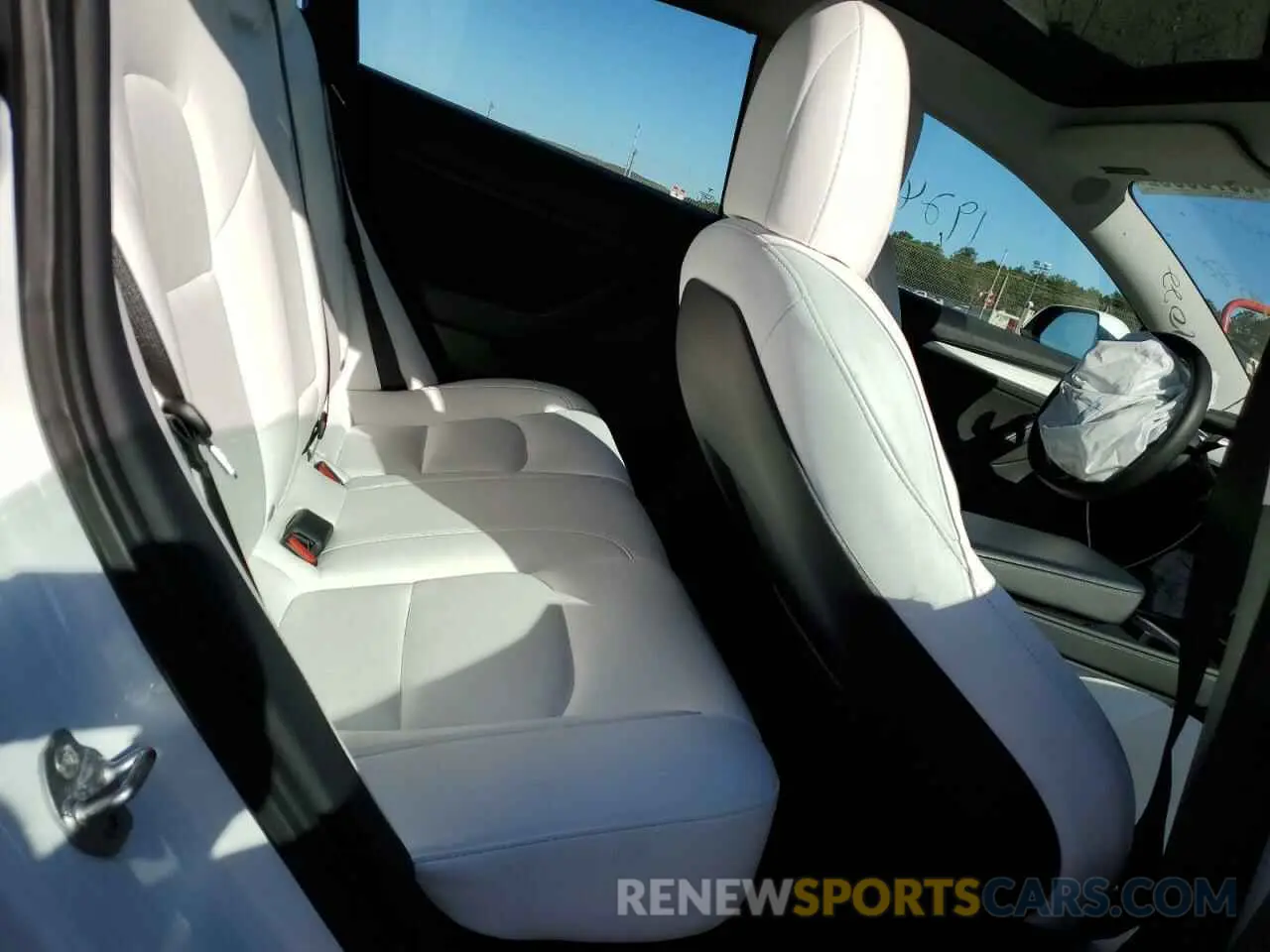 6 fotografías del automóvil dañado 5YJ3E1EA8MF019022 TESLA MODEL 3 2021
