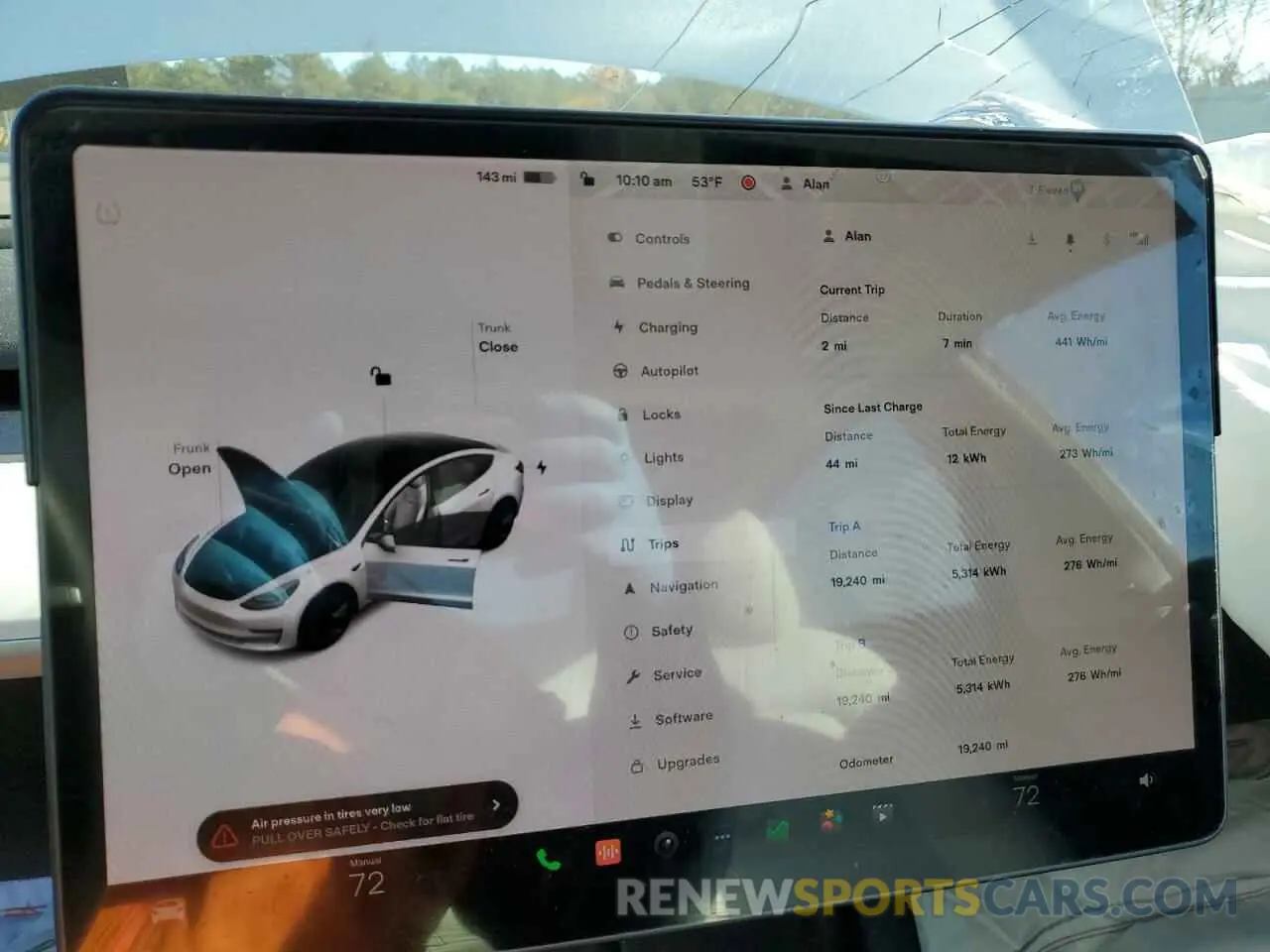 8 fotografías del automóvil dañado 5YJ3E1EA8MF019022 TESLA MODEL 3 2021