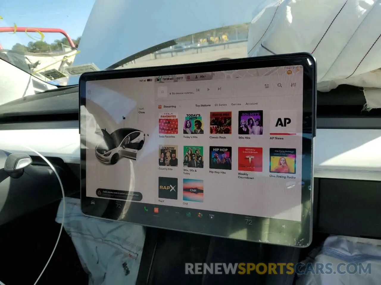 9 fotografías del automóvil dañado 5YJ3E1EA8MF019022 TESLA MODEL 3 2021