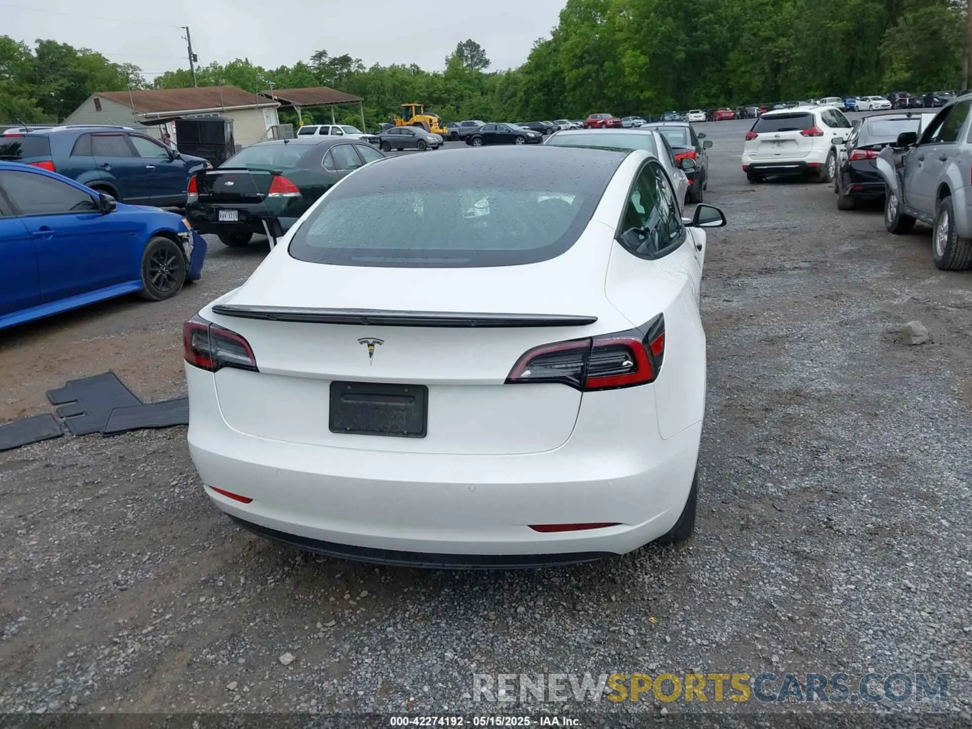 17 fotografías del automóvil dañado 5YJ3E1EA8MF023748 TESLA MODEL 3 2021