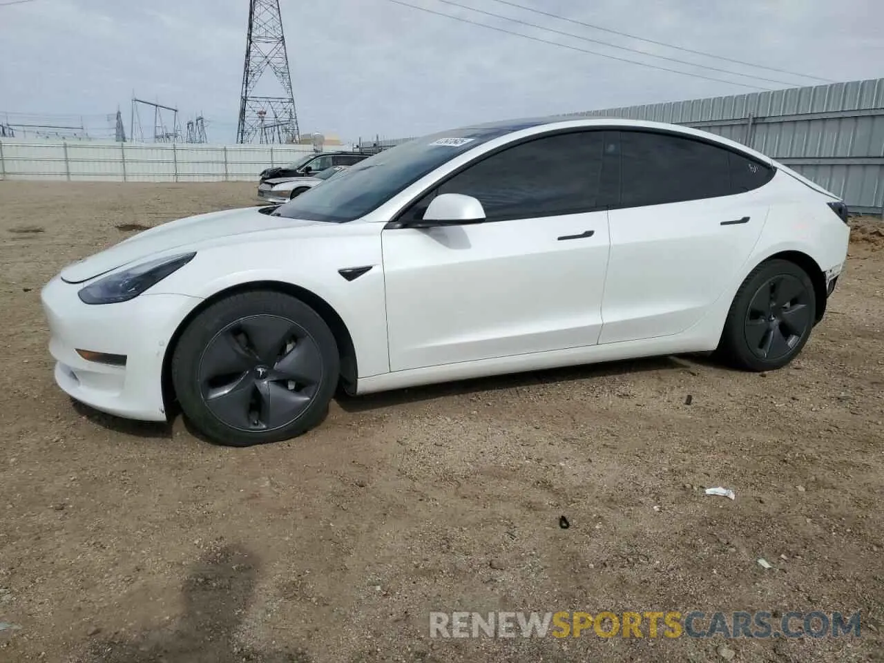 1 fotografías del automóvil dañado 5YJ3E1EA8MF045989 TESLA MODEL 3 2021