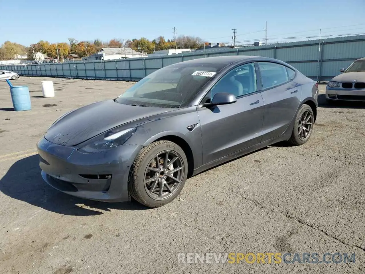 1 fotografías del automóvil dañado 5YJ3E1EA8MF048097 TESLA MODEL 3 2021