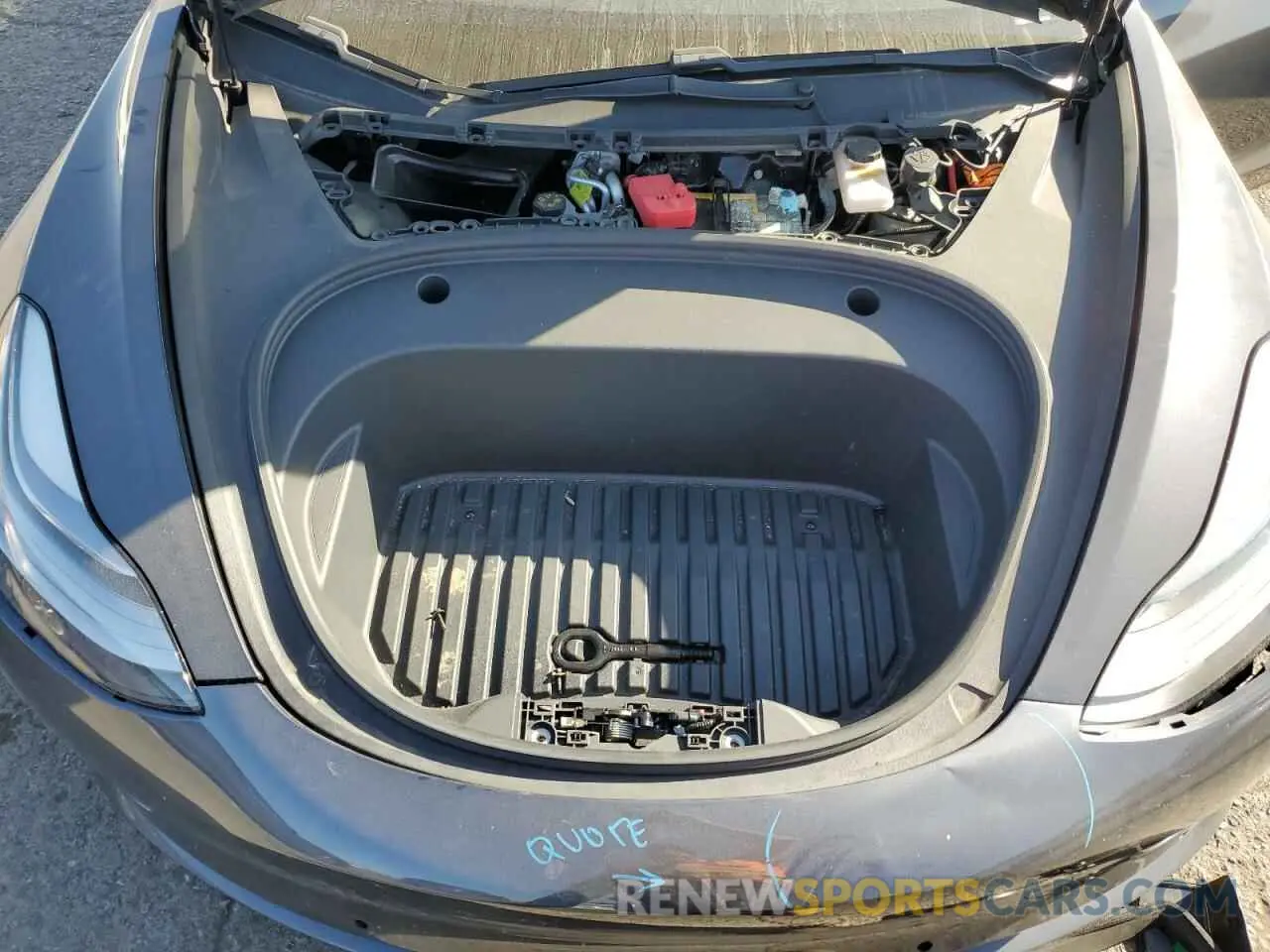 11 fotografías del automóvil dañado 5YJ3E1EA8MF048097 TESLA MODEL 3 2021