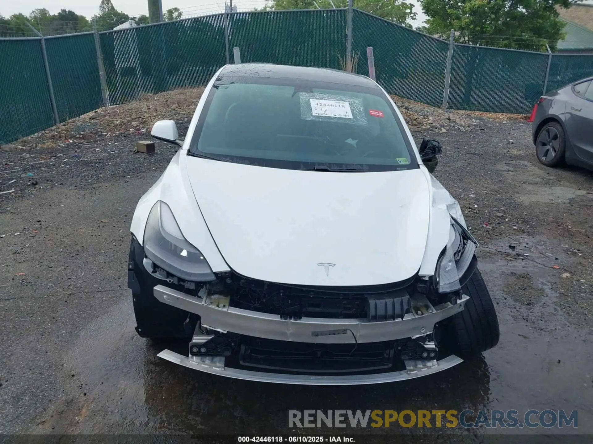13 fotografías del automóvil dañado 5YJ3E1EA8MF062940 TESLA MODEL 3 2021