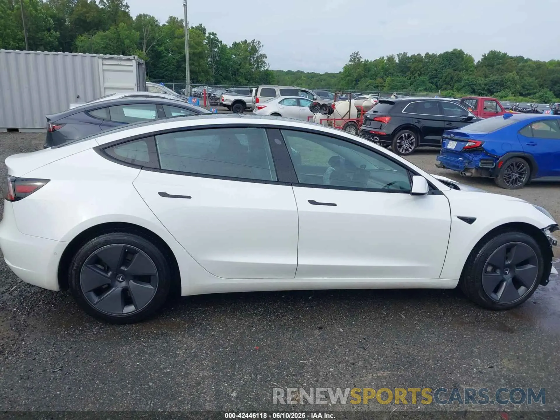 14 fotografías del automóvil dañado 5YJ3E1EA8MF062940 TESLA MODEL 3 2021