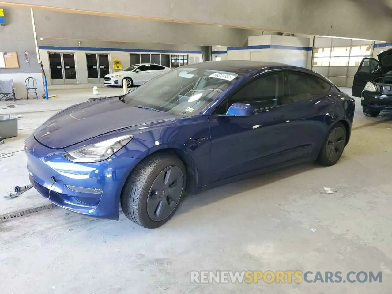 1 fotografías del automóvil dañado 5YJ3E1EA8MF089376 TESLA MODEL 3 2021