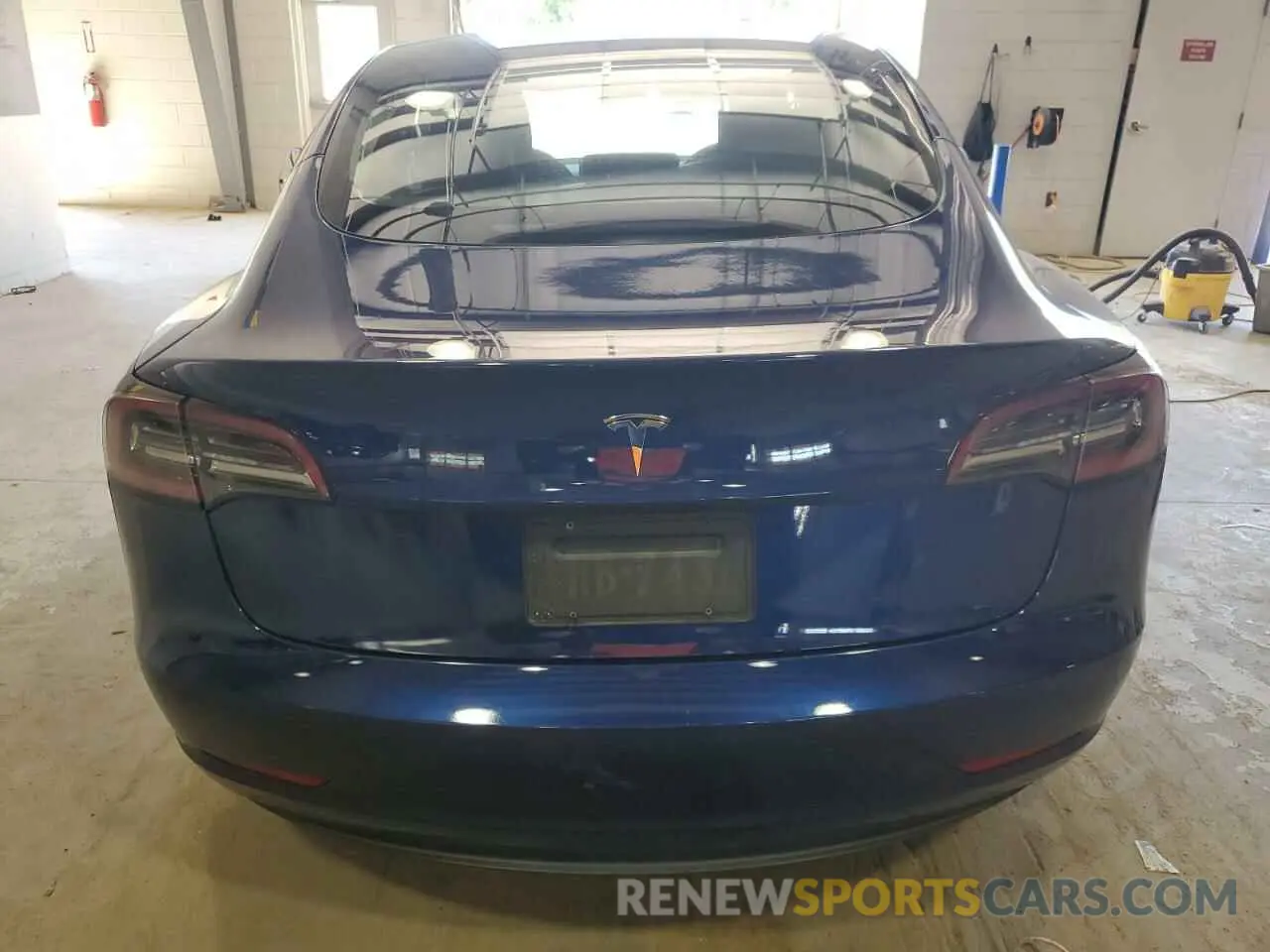 6 fotografías del automóvil dañado 5YJ3E1EA8MF089376 TESLA MODEL 3 2021