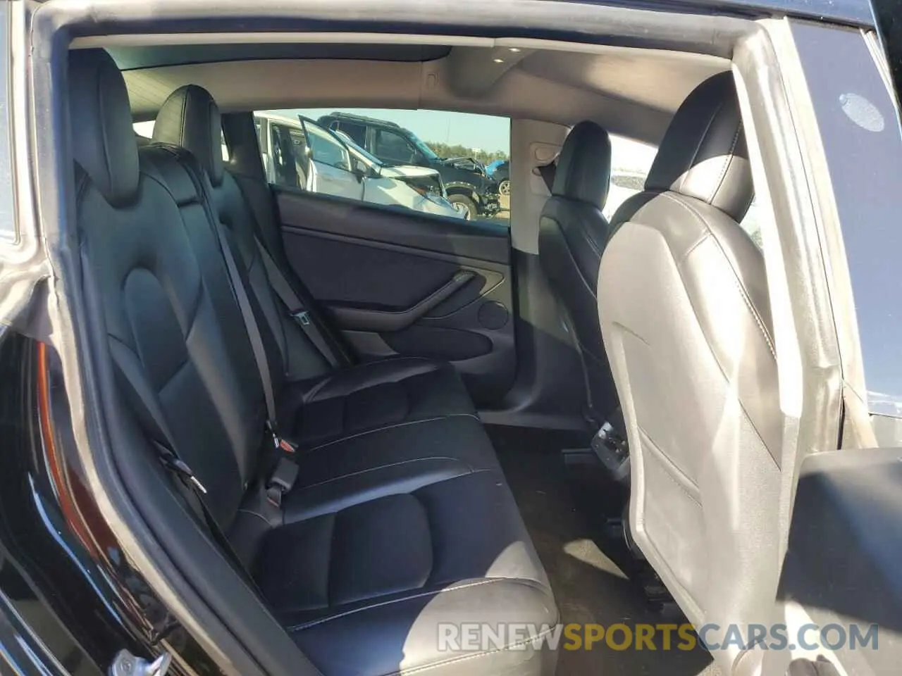 10 fotografías del automóvil dañado 5YJ3E1EA8MF092813 TESLA MODEL 3 2021