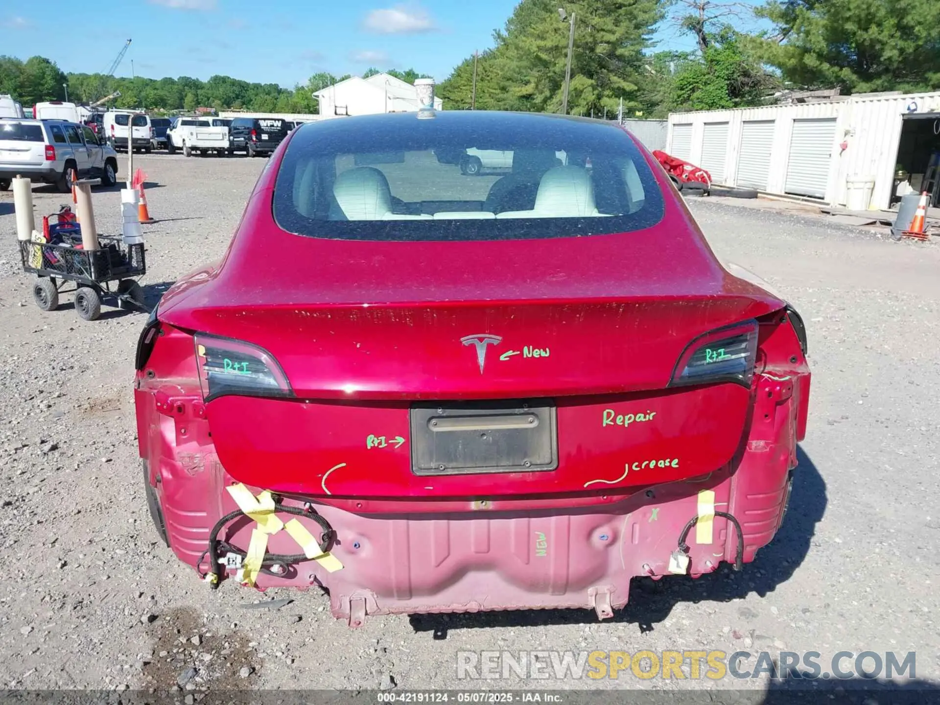 16 fotografías del automóvil dañado 5YJ3E1EA8MF842663 TESLA MODEL 3 2021