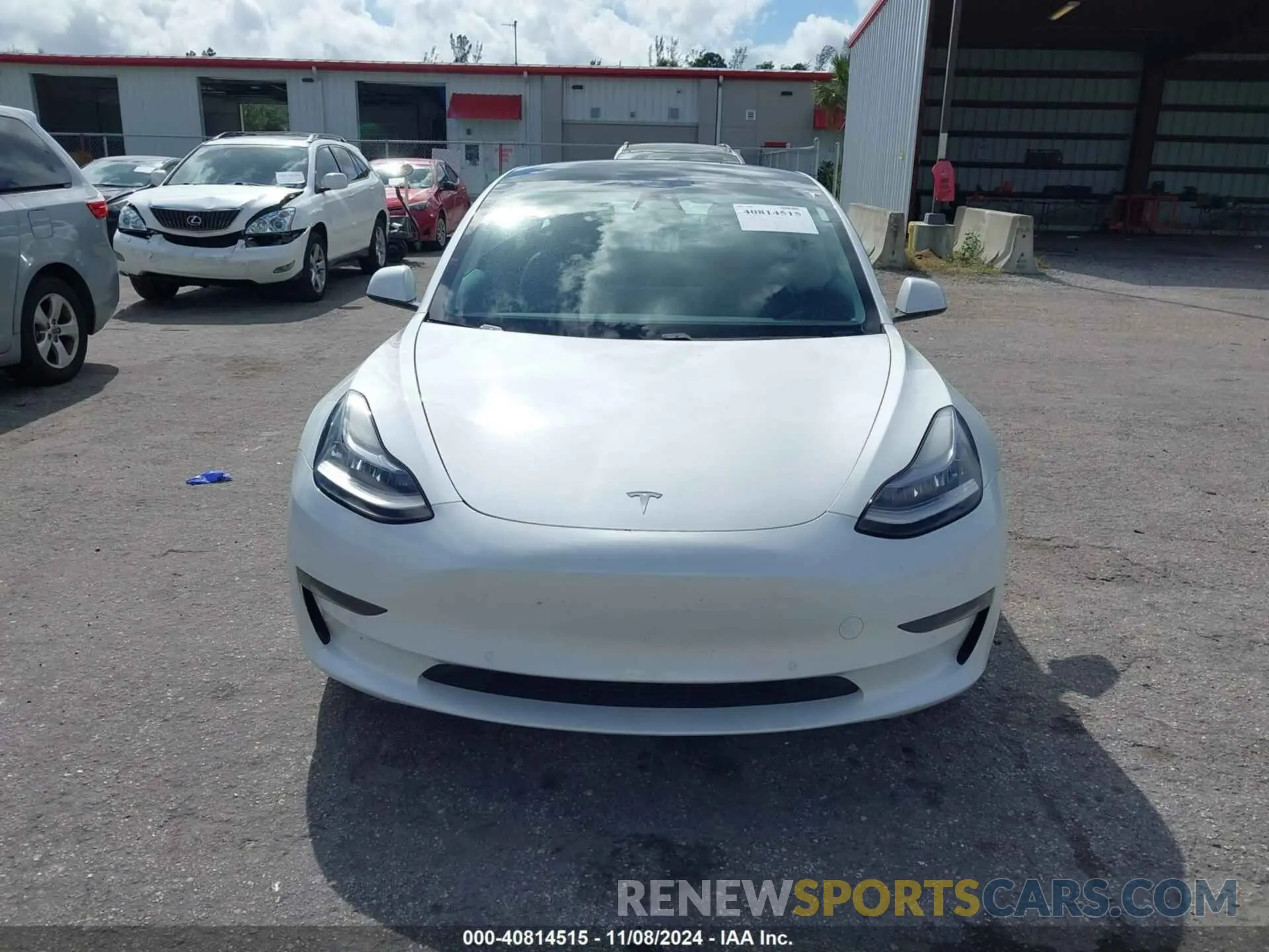 12 fotografías del automóvil dañado 5YJ3E1EA8MF852111 TESLA MODEL 3 2021