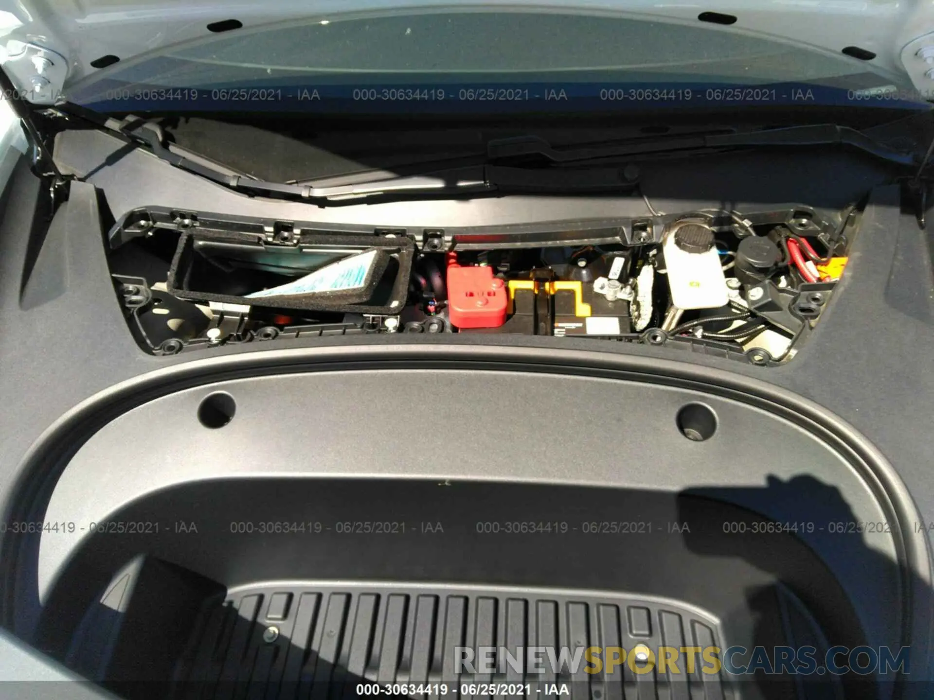 10 fotografías del automóvil dañado 5YJ3E1EA8MF867661 TESLA MODEL 3 2021