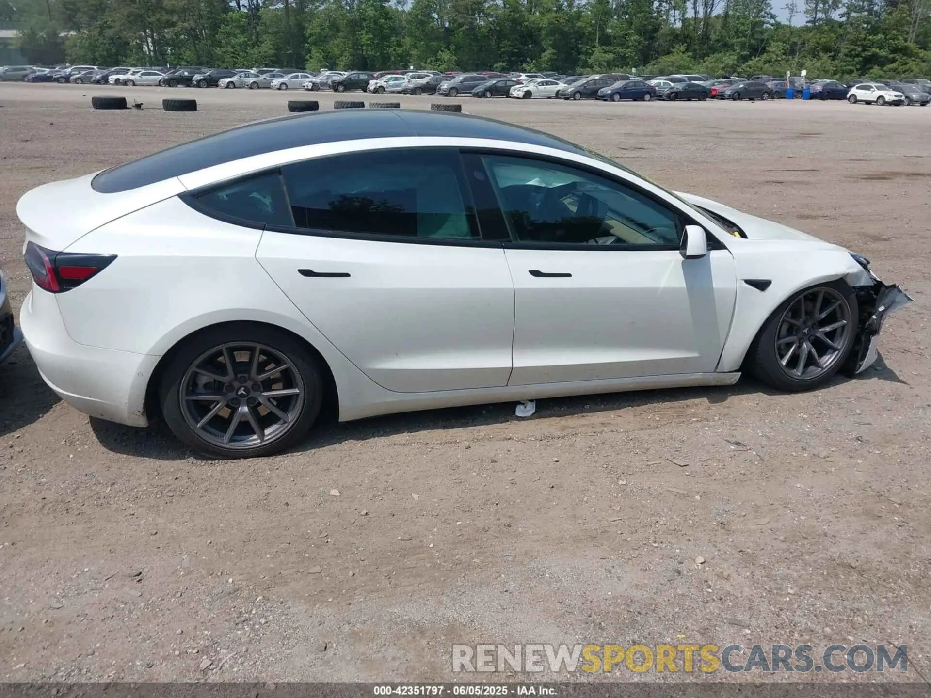13 fotografías del automóvil dañado 5YJ3E1EA8MF871483 TESLA MODEL 3 2021