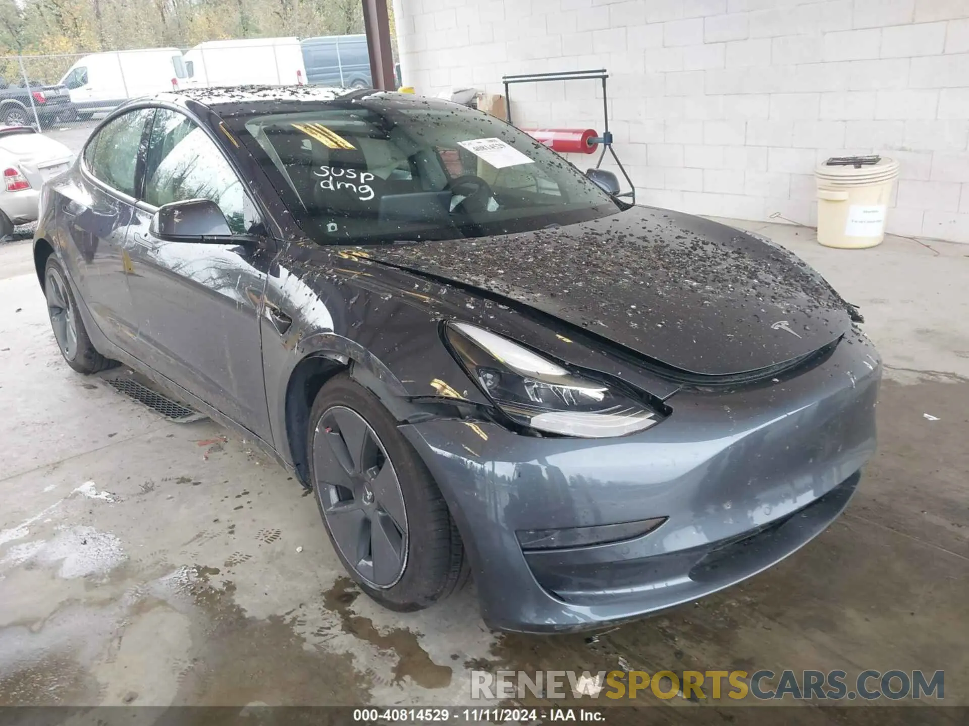 1 fotografías del automóvil dañado 5YJ3E1EA8MF873136 TESLA MODEL 3 2021