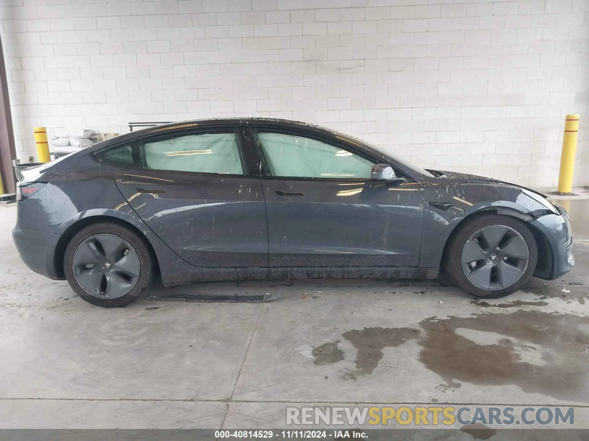 14 fotografías del automóvil dañado 5YJ3E1EA8MF873136 TESLA MODEL 3 2021