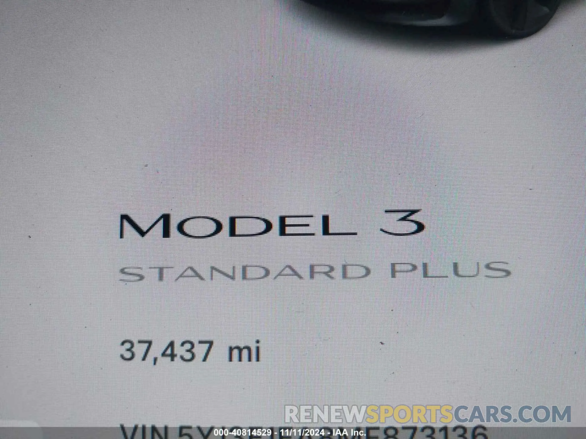 16 fotografías del automóvil dañado 5YJ3E1EA8MF873136 TESLA MODEL 3 2021