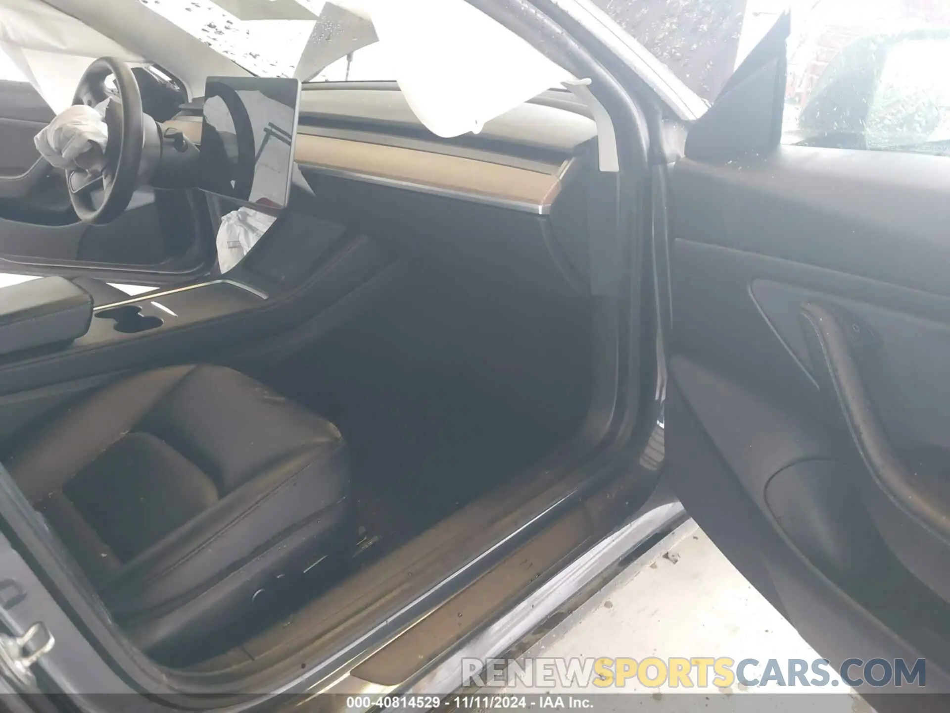 5 fotografías del automóvil dañado 5YJ3E1EA8MF873136 TESLA MODEL 3 2021