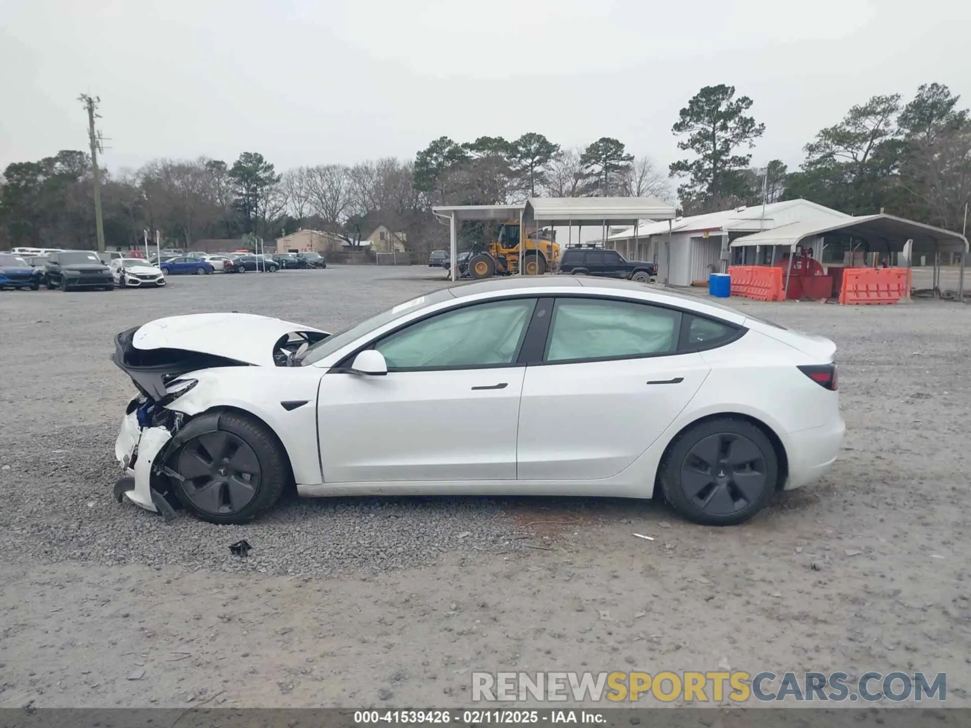 13 fotografías del automóvil dañado 5YJ3E1EA8MF906216 TESLA MODEL 3 2021