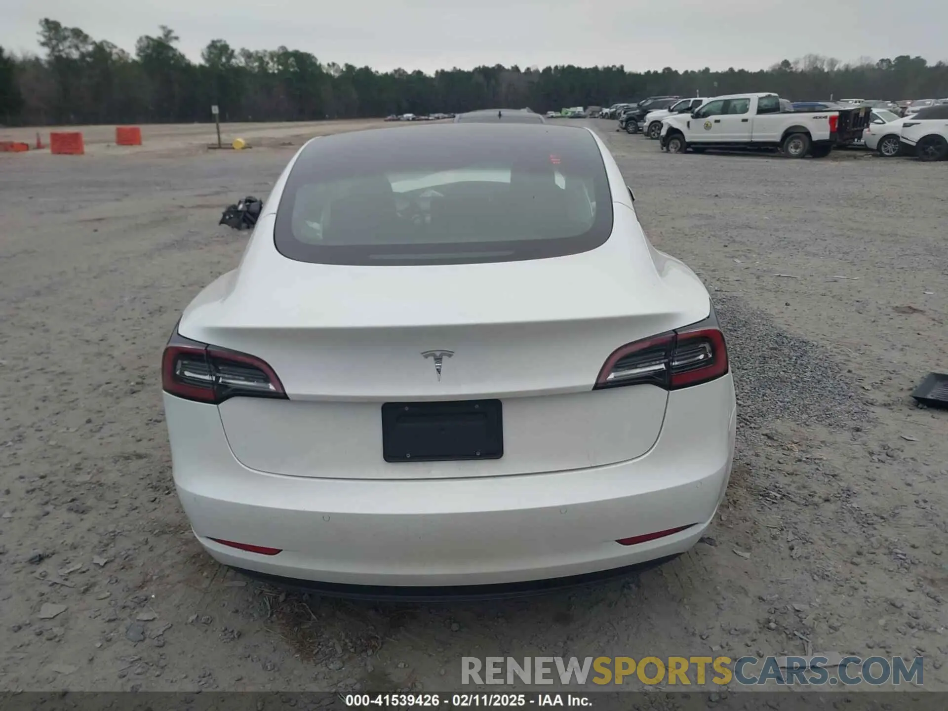 15 fotografías del automóvil dañado 5YJ3E1EA8MF906216 TESLA MODEL 3 2021