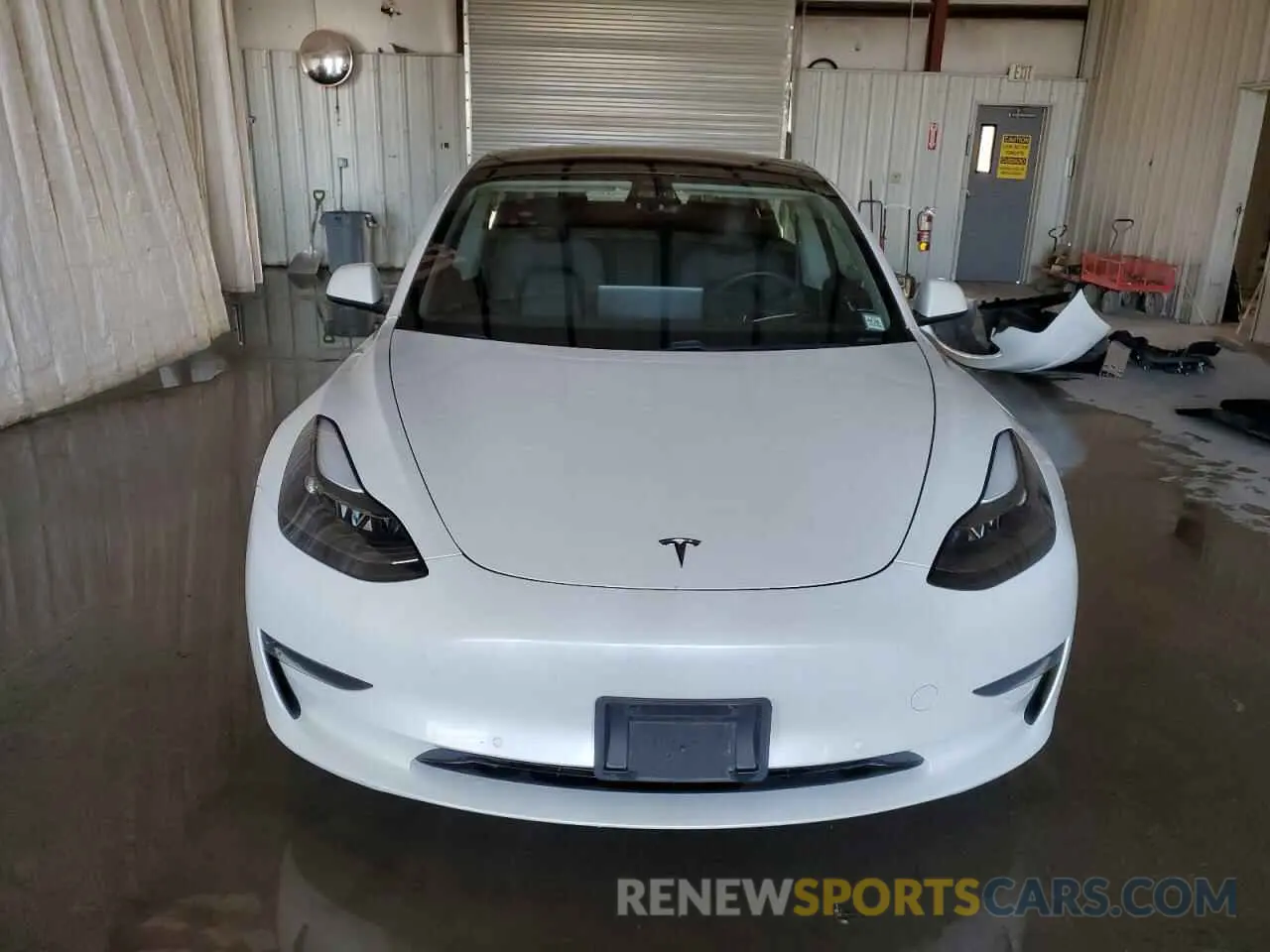 5 fotografías del automóvil dañado 5YJ3E1EA8MF907981 TESLA MODEL 3 2021