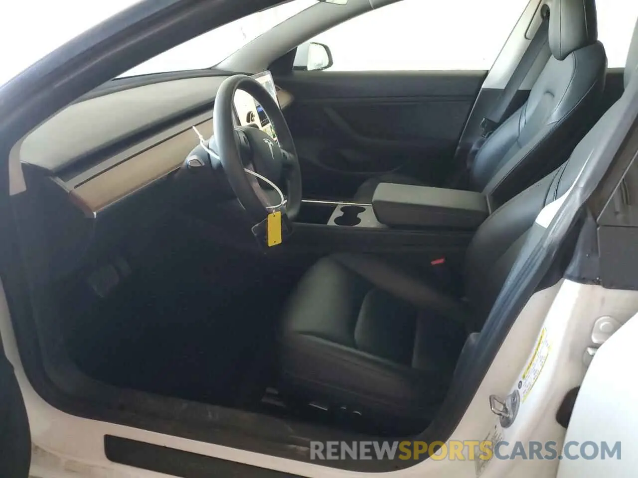 7 fotografías del automóvil dañado 5YJ3E1EA8MF907981 TESLA MODEL 3 2021
