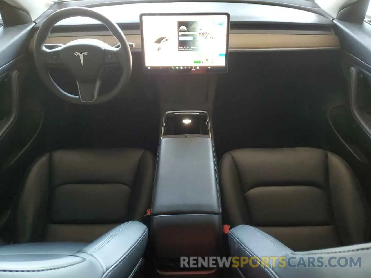 8 fotografías del automóvil dañado 5YJ3E1EA8MF907981 TESLA MODEL 3 2021