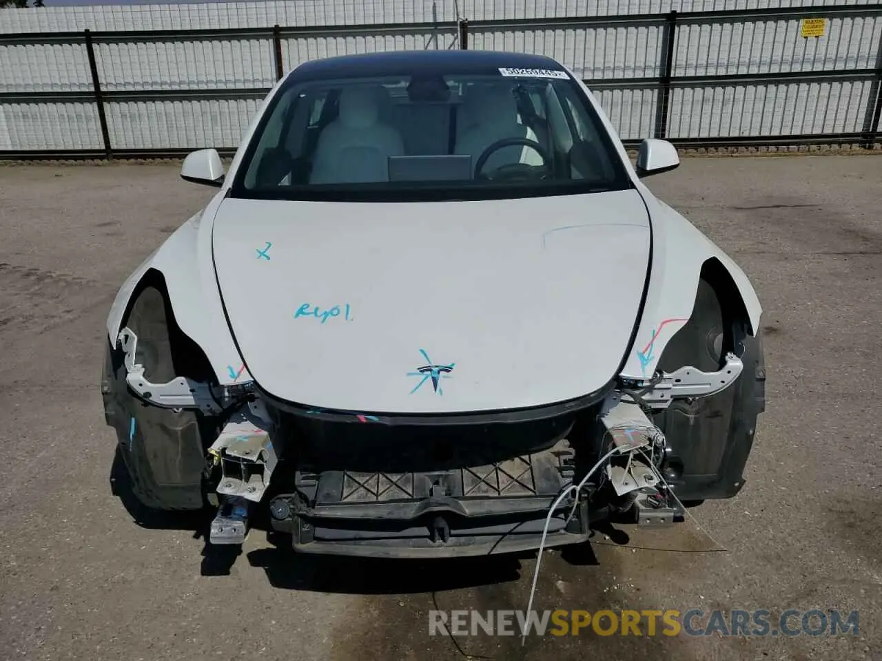 5 fotografías del automóvil dañado 5YJ3E1EA8MF928913 TESLA MODEL 3 2021