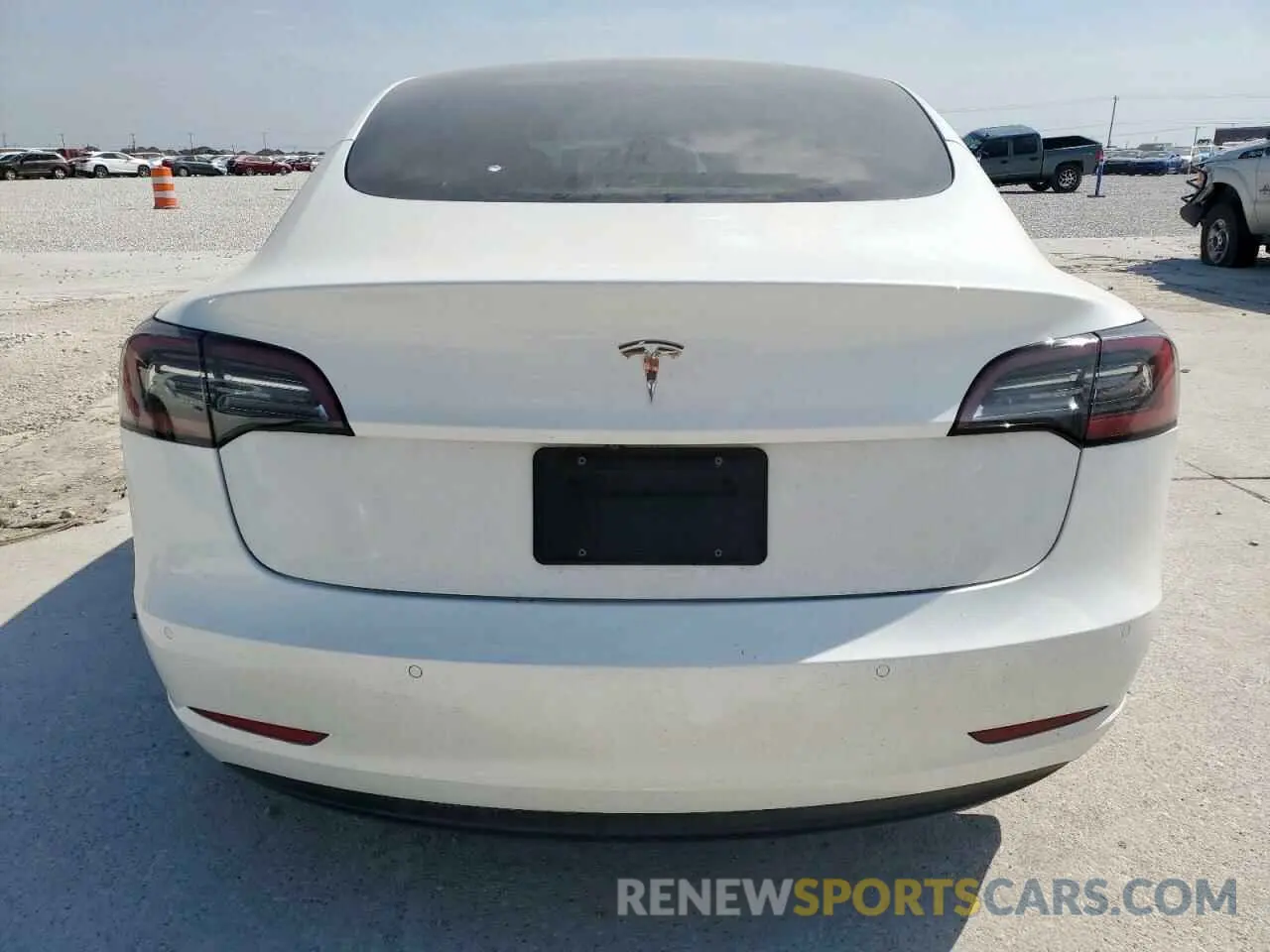 6 fotografías del automóvil dañado 5YJ3E1EA8MF961717 TESLA MODEL 3 2021