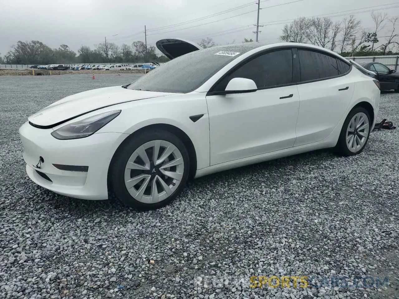 1 fotografías del automóvil dañado 5YJ3E1EA8MF978095 TESLA MODEL 3 2021