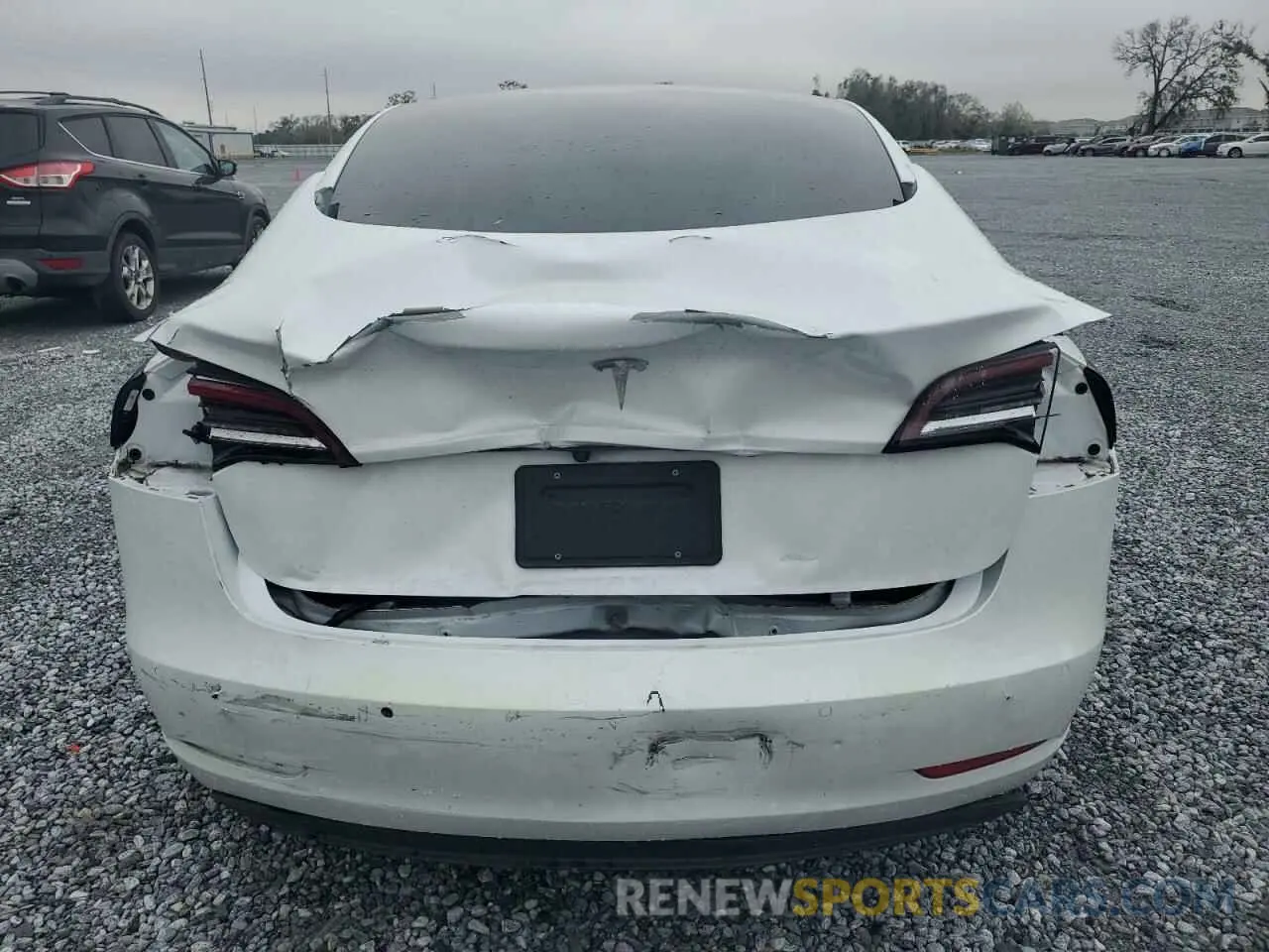 6 fotografías del automóvil dañado 5YJ3E1EA8MF978095 TESLA MODEL 3 2021