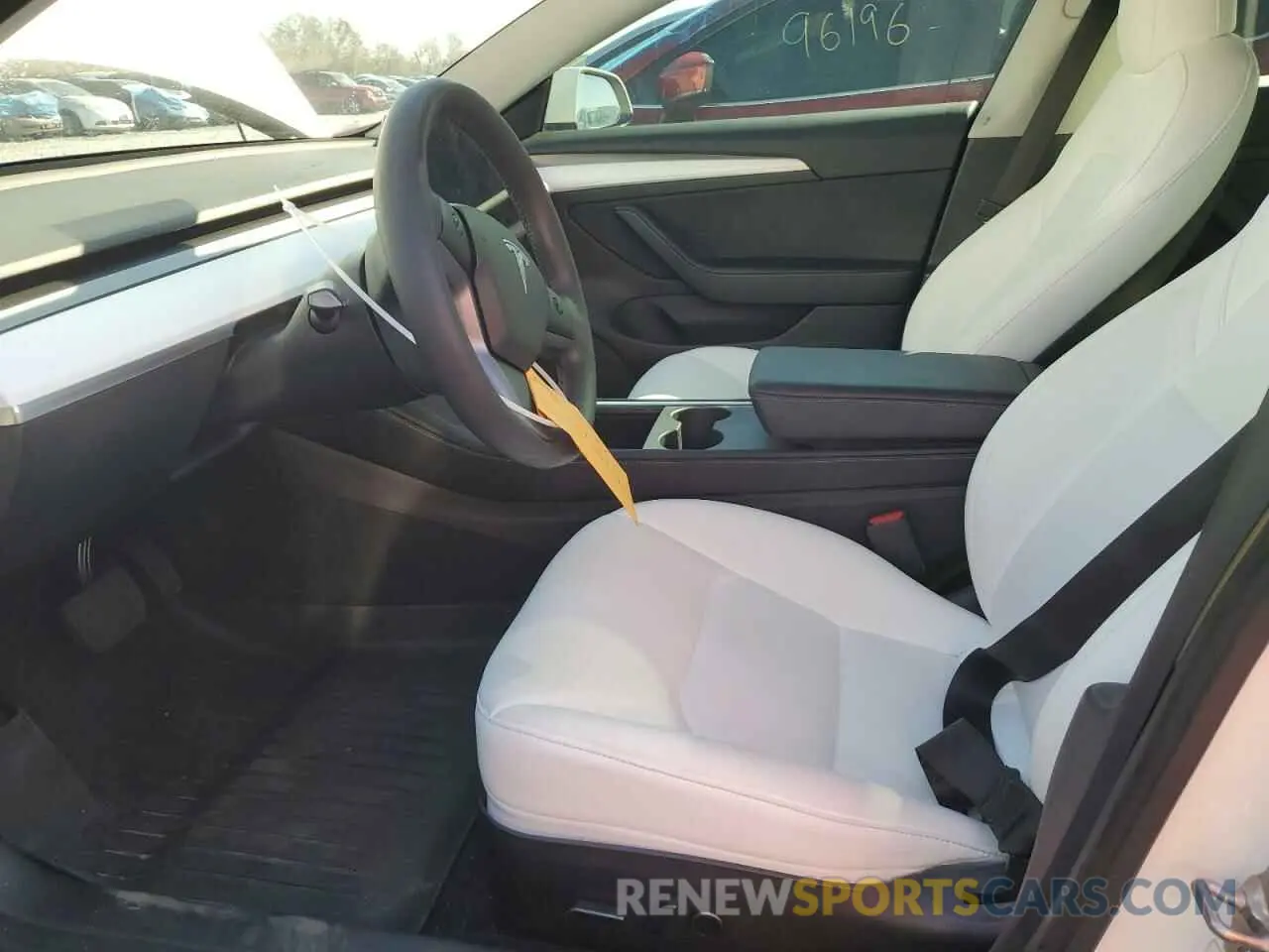 7 fotografías del automóvil dañado 5YJ3E1EA8MF978095 TESLA MODEL 3 2021