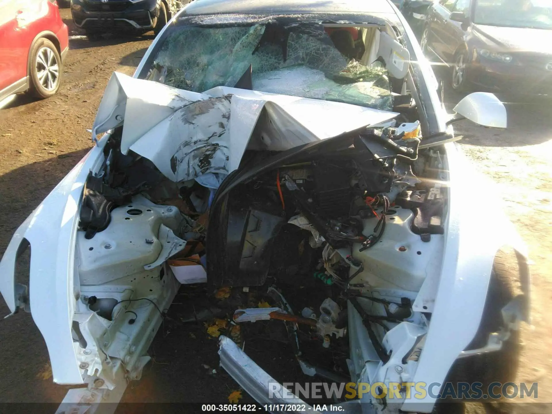 6 fotografías del automóvil dañado 5YJ3E1EA8MF991641 TESLA MODEL 3 2021