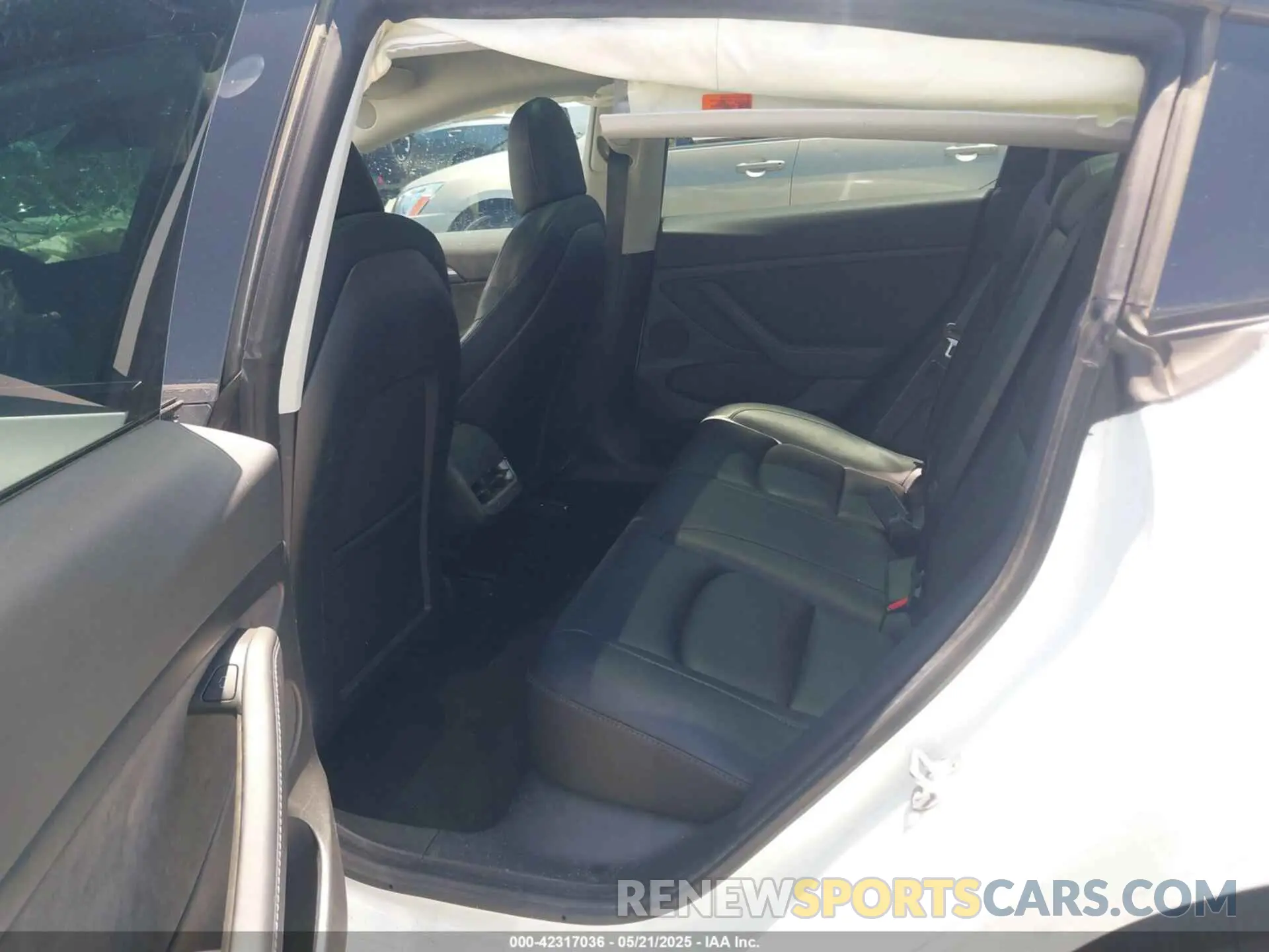 8 fotografías del automóvil dañado 5YJ3E1EA9MF001936 TESLA MODEL 3 2021