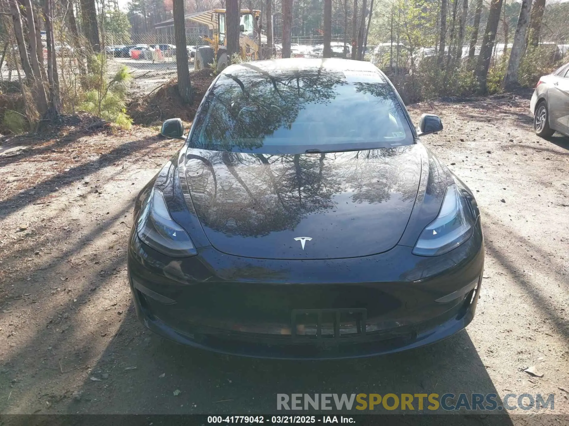 12 fotografías del automóvil dañado 5YJ3E1EA9MF021068 TESLA MODEL 3 2021