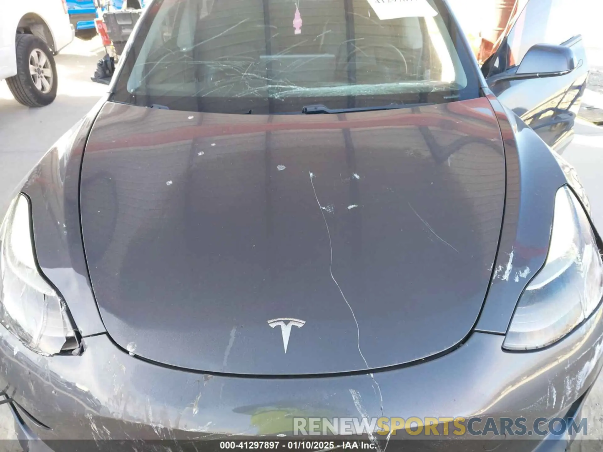 10 fotografías del automóvil dañado 5YJ3E1EA9MF027467 TESLA MODEL 3 2021