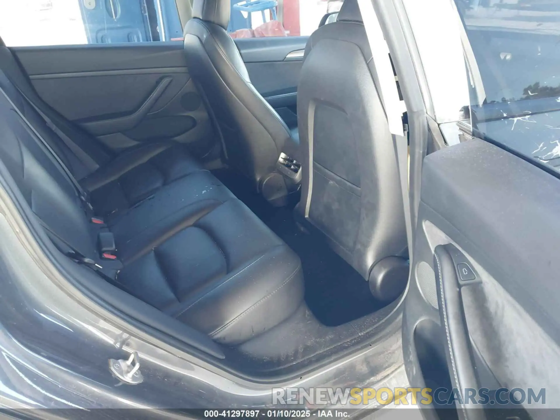8 fotografías del automóvil dañado 5YJ3E1EA9MF027467 TESLA MODEL 3 2021