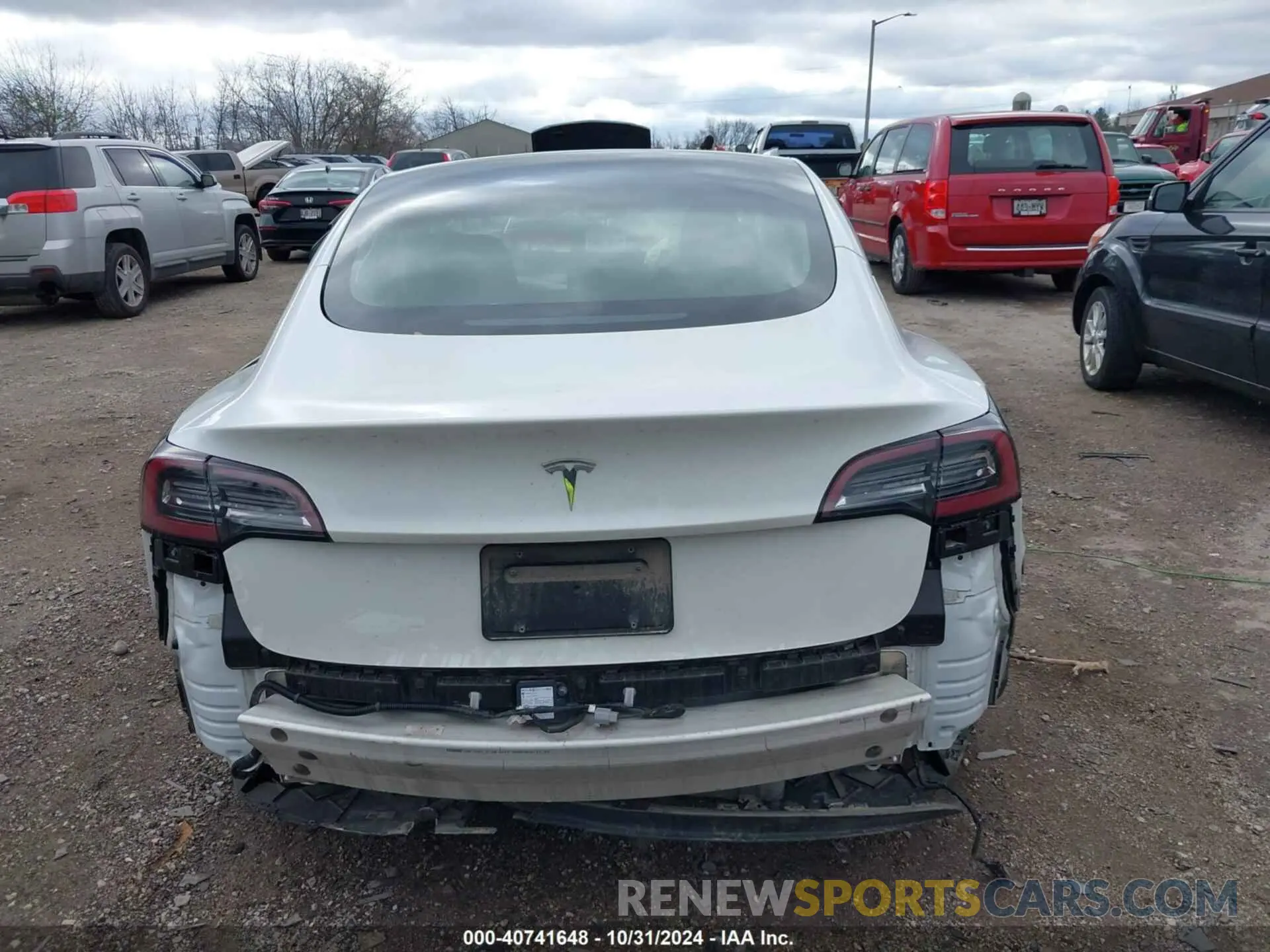 16 fotografías del automóvil dañado 5YJ3E1EA9MF027839 TESLA MODEL 3 2021