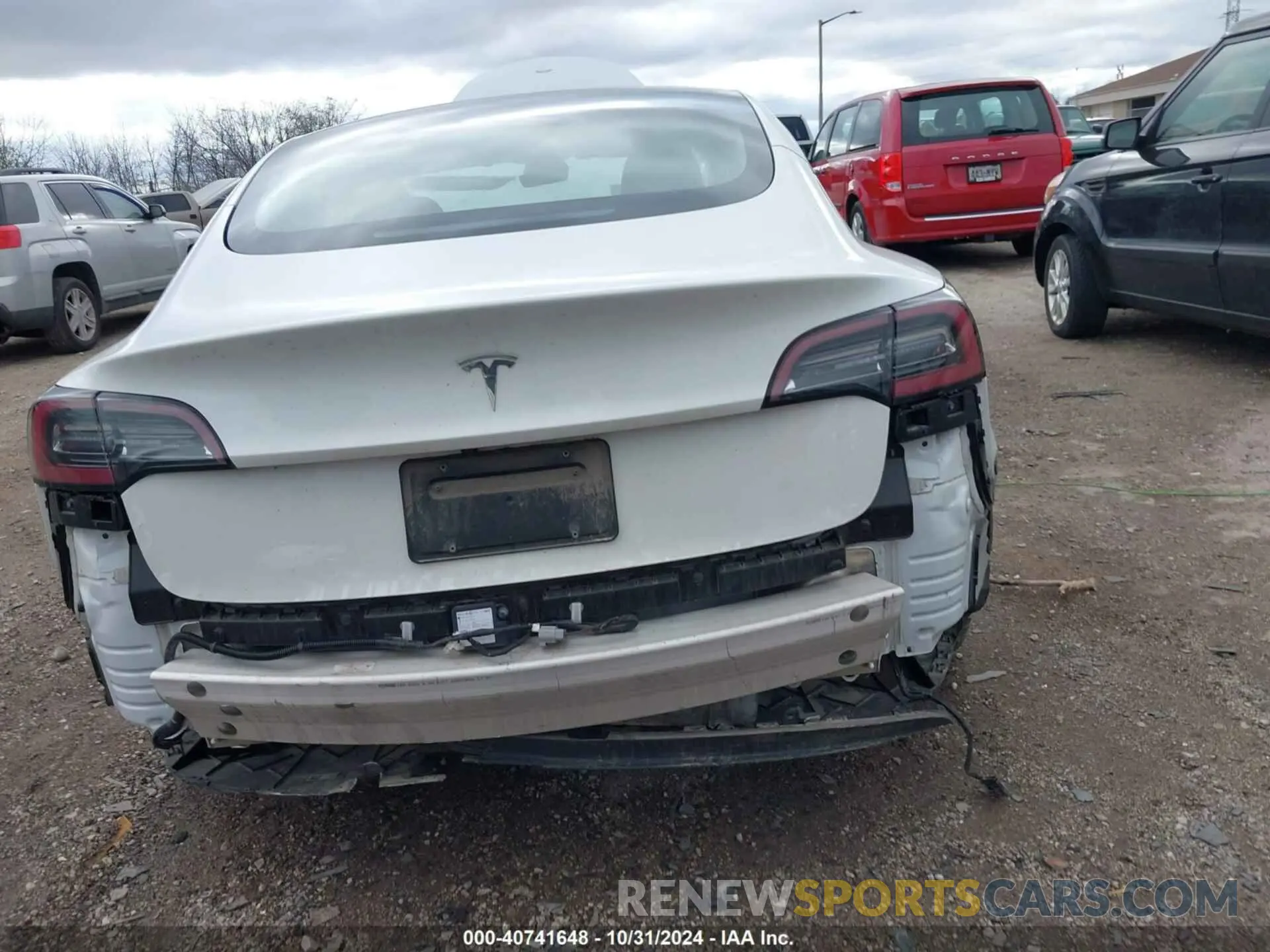 21 fotografías del automóvil dañado 5YJ3E1EA9MF027839 TESLA MODEL 3 2021