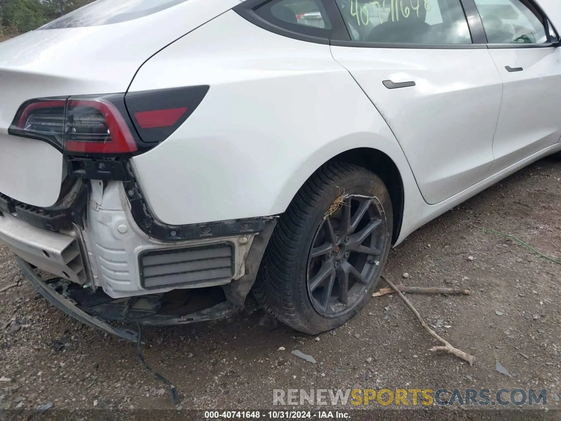 22 fotografías del automóvil dañado 5YJ3E1EA9MF027839 TESLA MODEL 3 2021