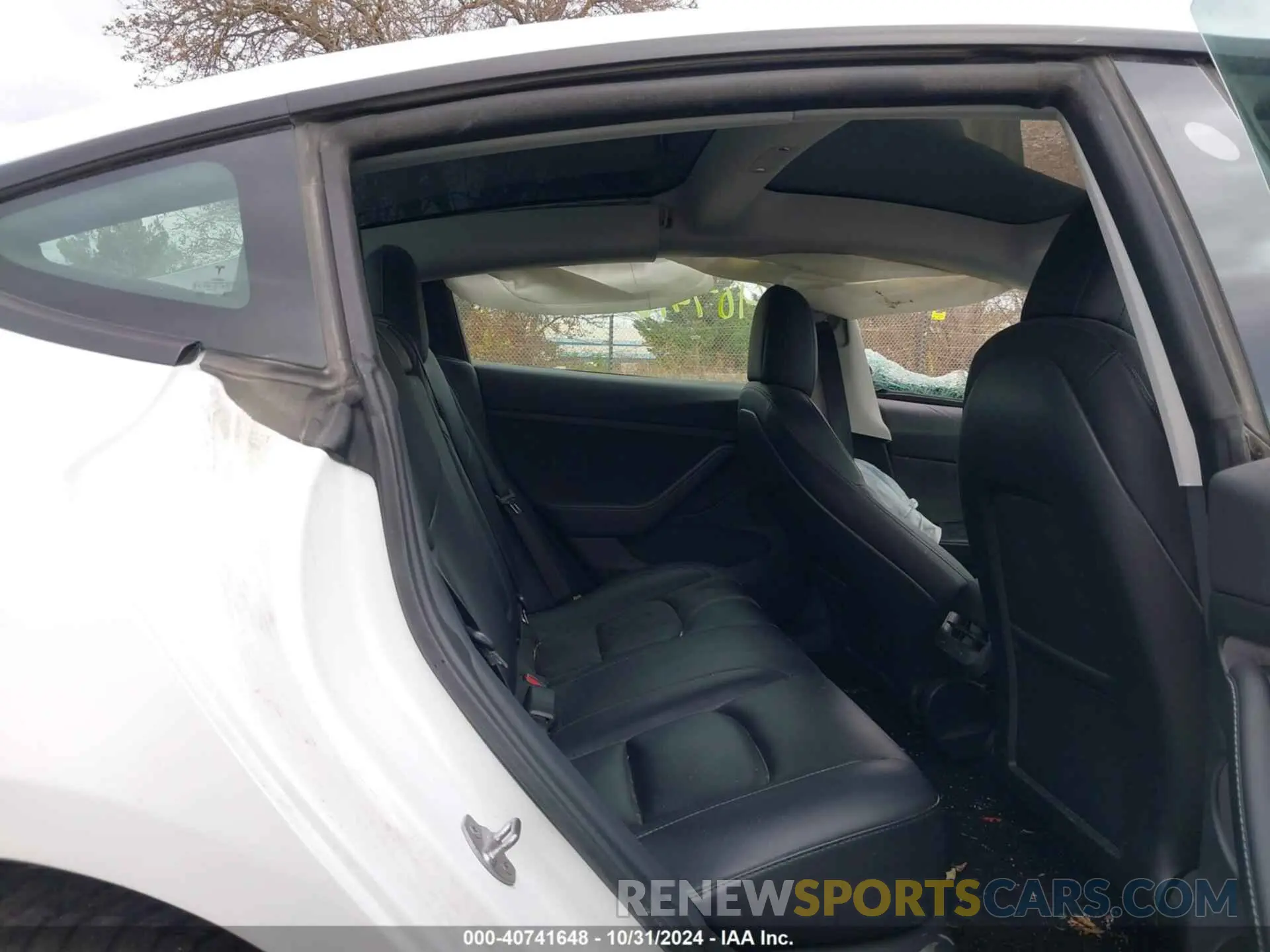 8 fotografías del automóvil dañado 5YJ3E1EA9MF027839 TESLA MODEL 3 2021