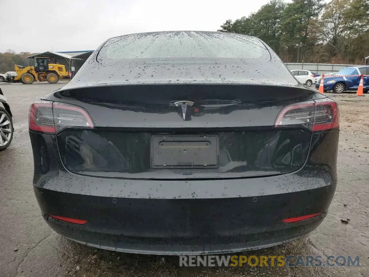 6 fotografías del automóvil dañado 5YJ3E1EA9MF046181 TESLA MODEL 3 2021