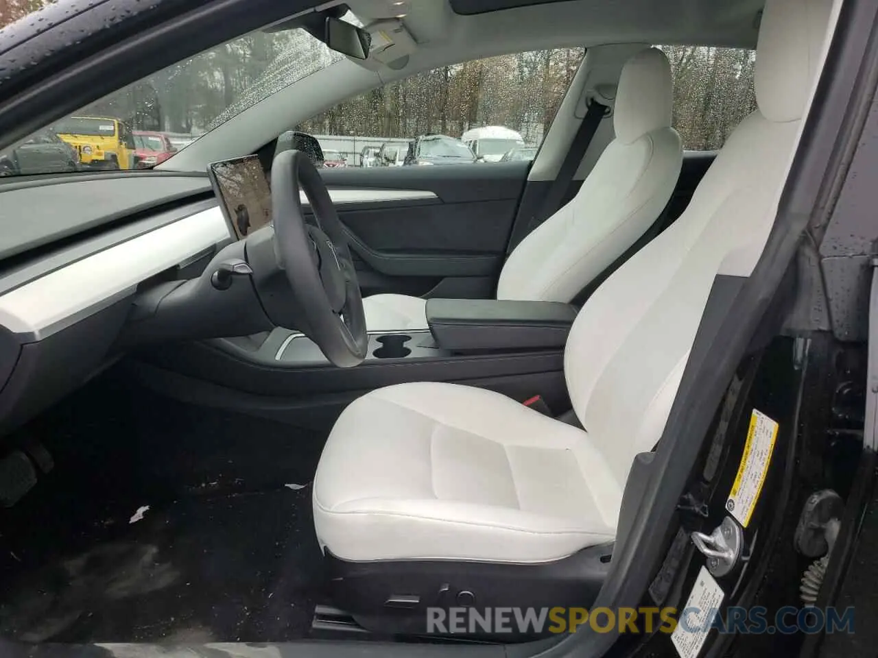 7 fotografías del automóvil dañado 5YJ3E1EA9MF046181 TESLA MODEL 3 2021