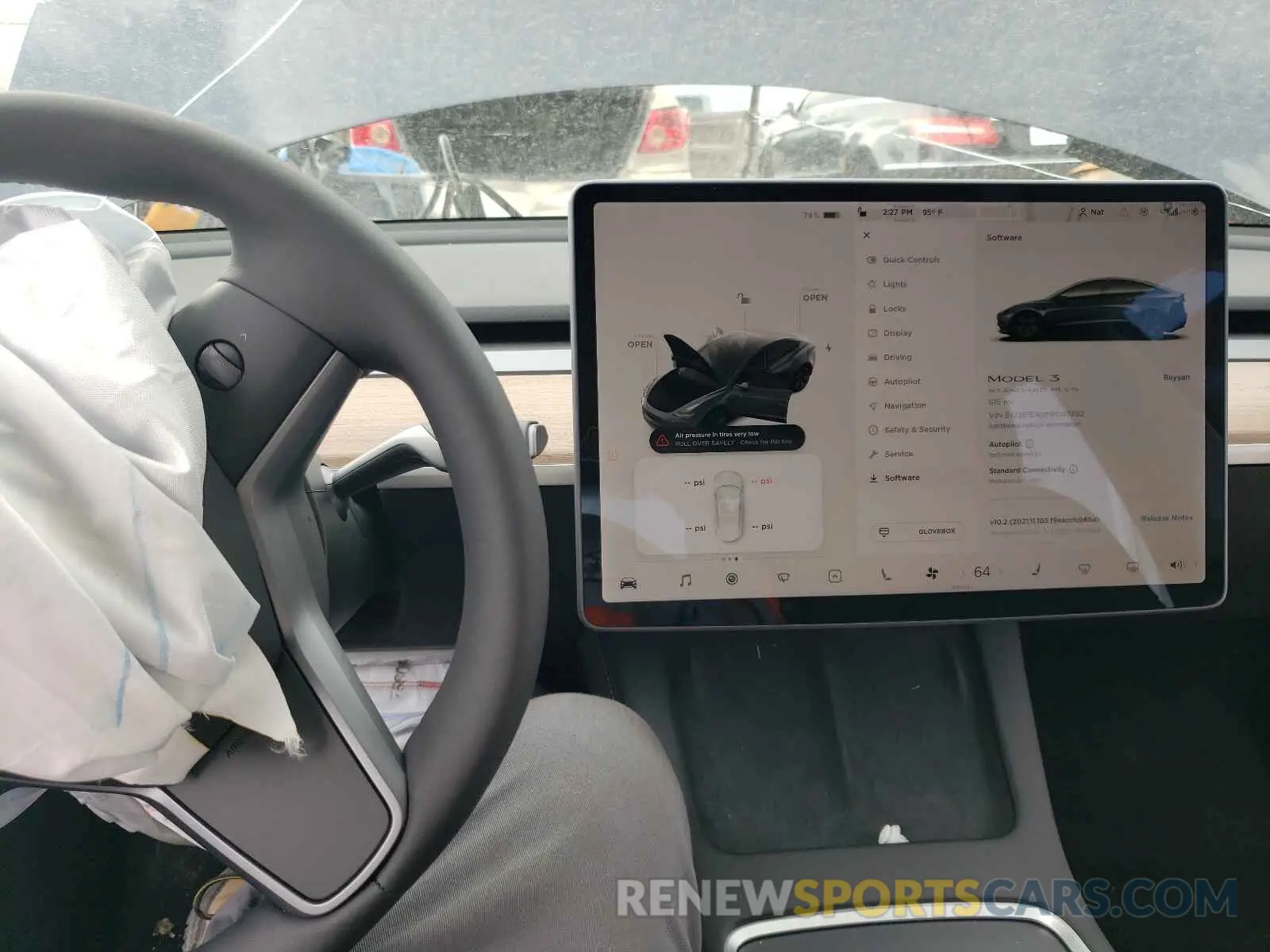 9 fotografías del automóvil dañado 5YJ3E1EA9MF047492 TESLA MODEL 3 2021