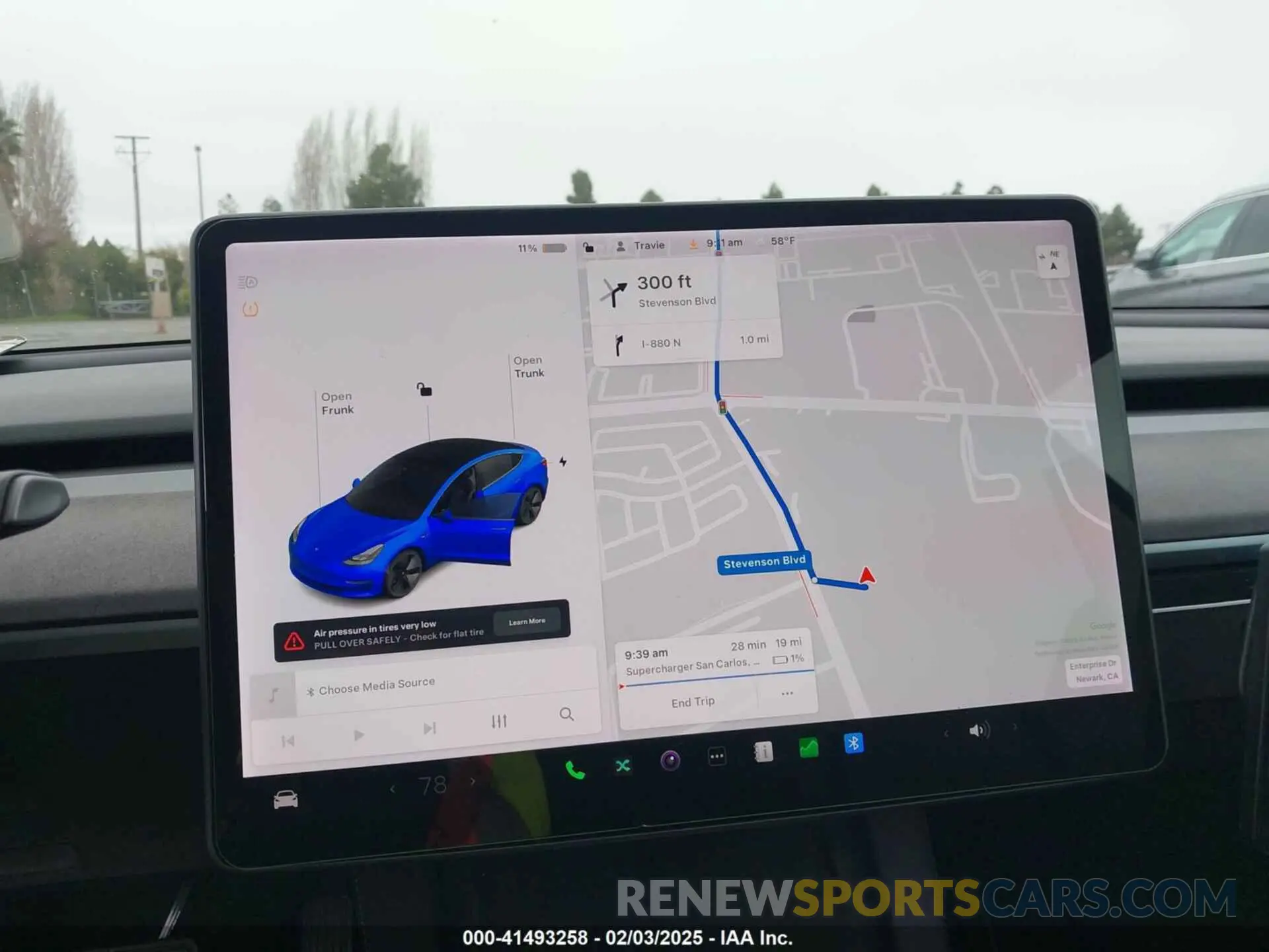 19 fotografías del automóvil dañado 5YJ3E1EA9MF051204 TESLA MODEL 3 2021