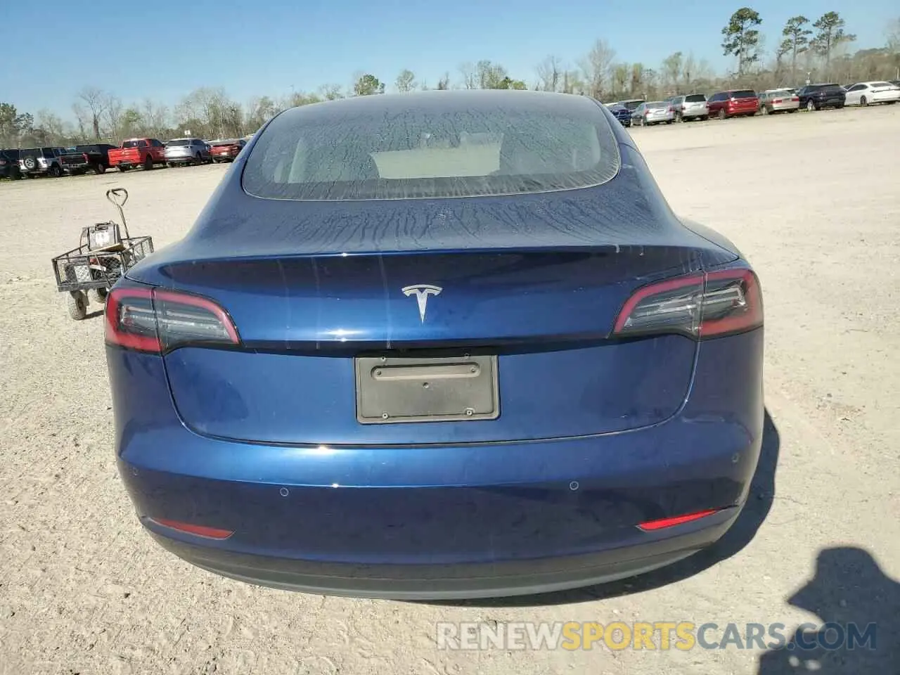 6 fotografías del automóvil dañado 5YJ3E1EA9MF057665 TESLA MODEL 3 2021