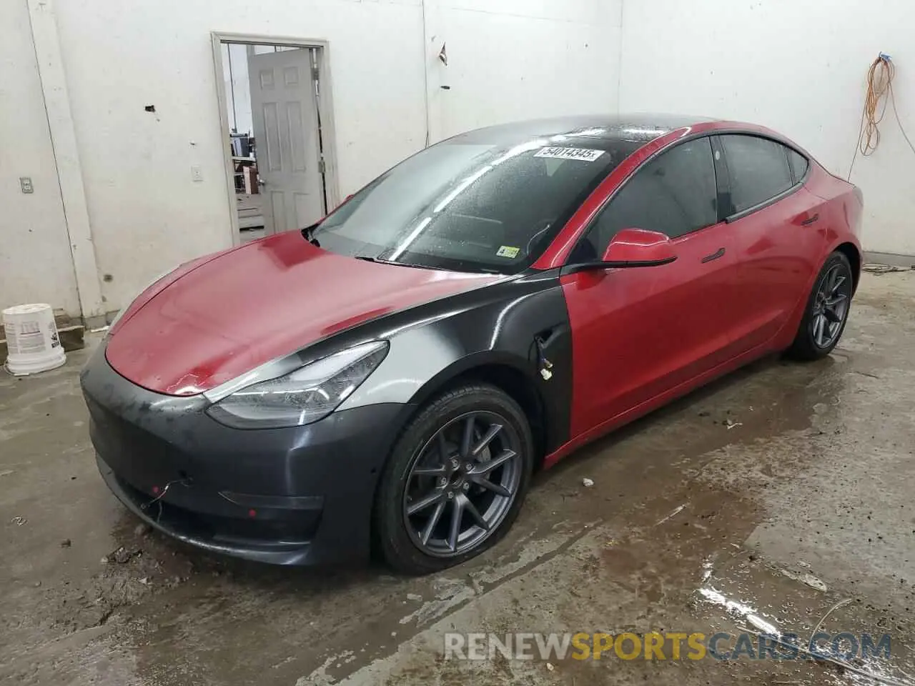 1 fotografías del automóvil dañado 5YJ3E1EA9MF059769 TESLA MODEL 3 2021