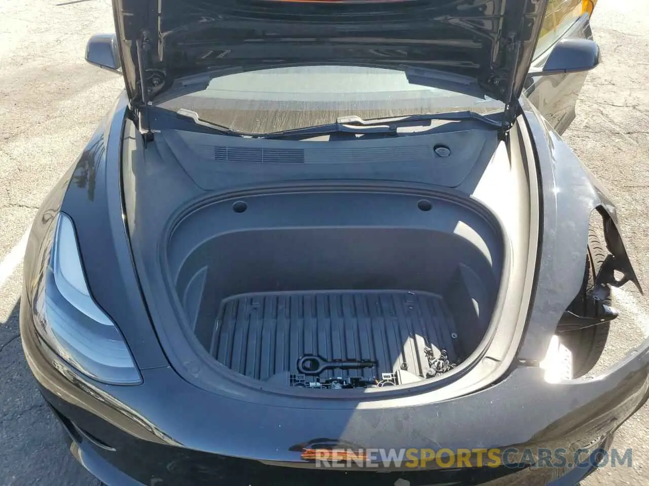 11 fotografías del automóvil dañado 5YJ3E1EA9MF065944 TESLA MODEL 3 2021