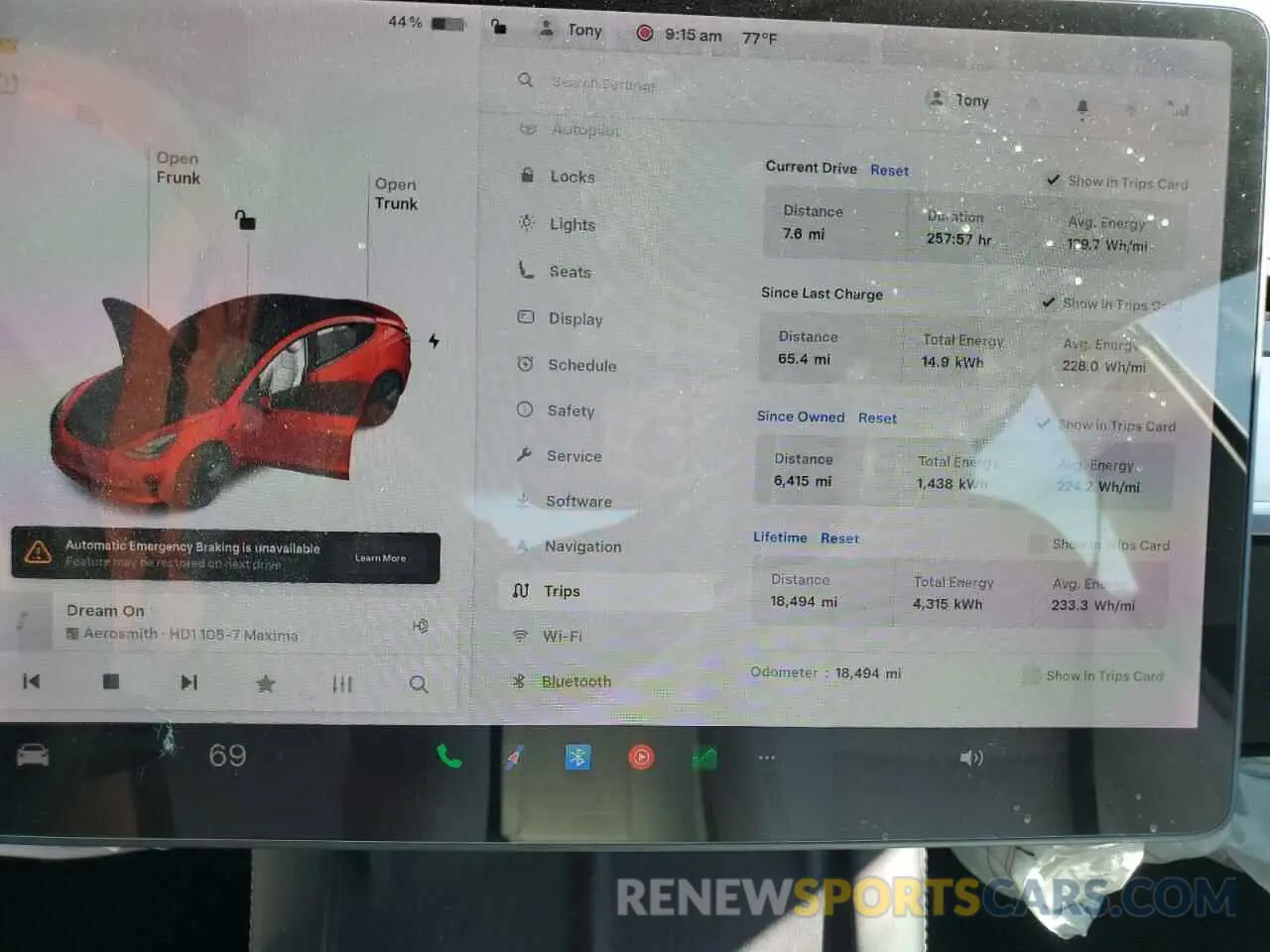 9 fotografías del automóvil dañado 5YJ3E1EA9MF070657 TESLA MODEL 3 2021