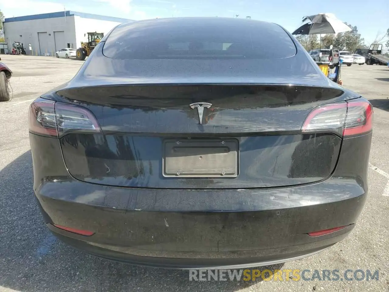 6 fotografías del automóvil dañado 5YJ3E1EA9MF074837 TESLA MODEL 3 2021