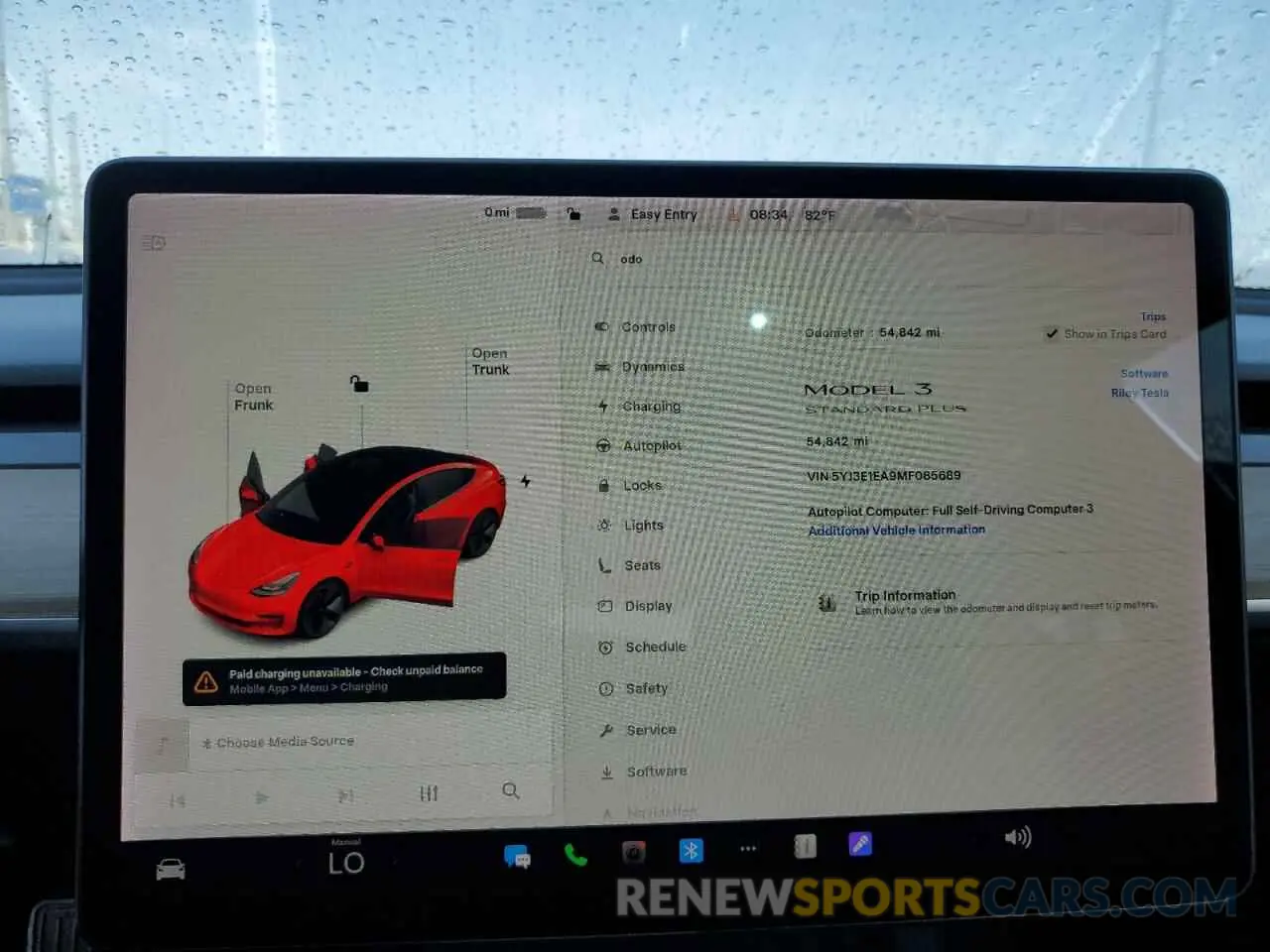 9 fotografías del automóvil dañado 5YJ3E1EA9MF085689 TESLA MODEL 3 2021