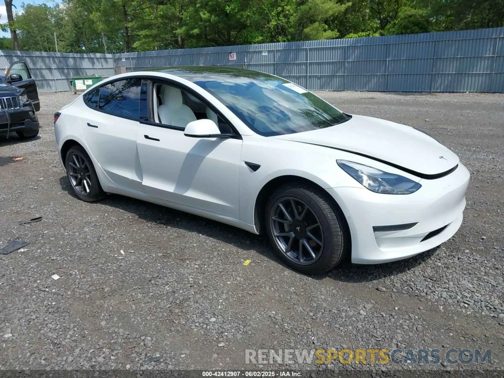 1 fotografías del automóvil dañado 5YJ3E1EA9MF092626 TESLA MODEL 3 2021